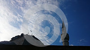 Skie and Mosque photo