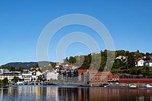 skien city beautiful day