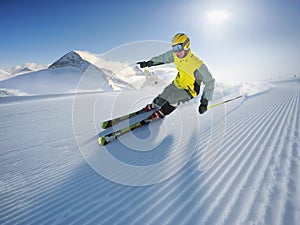 Skier photo