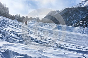 Skier in Bansko