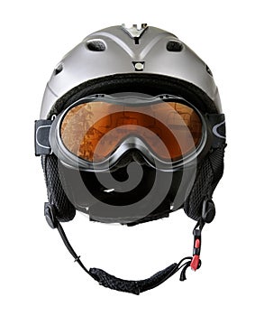 Skier helmet