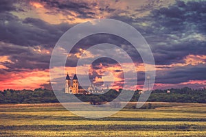 Skies, Church and Prairie - Victoria, KS USA