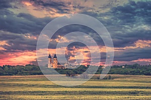 Skies, Church and Prairie - Victoria, KS USA