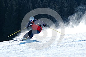 Skiing