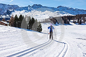 The skiing area Groeden