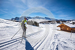 The skiing area Groeden