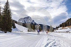 The skiing area Groeden