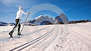 The skiing area Groeden