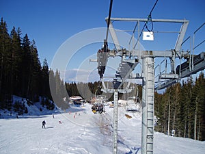 Skiing in Bansko photo