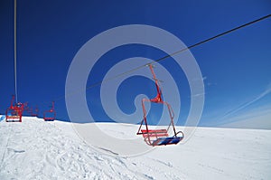 Skiing cable installation