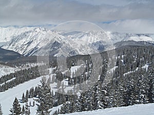 Skiing in December Vail Colorado