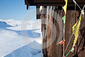 Skiing on the Kungsleden
