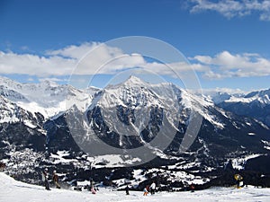 Skiing in Lenzerheide