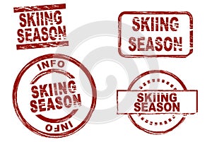 Skiing season