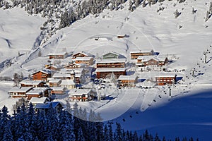 Skiing at Serfaus/Fiss