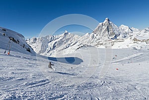 Skiing Zermatt