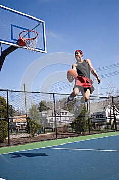 Skilled Basketball Player