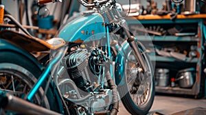 The skilled craftsmen pay close attention to even the smallest details ensuring that every custom bike is flawlessly photo
