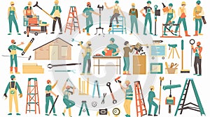 Skilled Home Repair Workers in Action