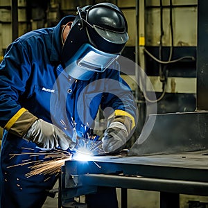 Industrial Welding Work