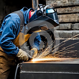 Industrial Welding Work