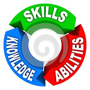 Fähigkeiten Wissen fähigkeit arbeiten Kandidat ein 