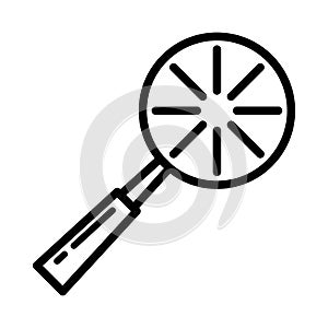 Skimmer icon vector design template