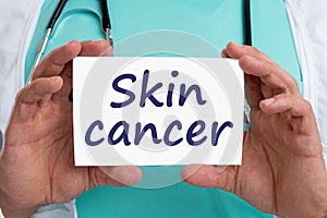 Skin cancer awareness disease ill illness health doctor