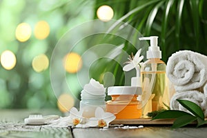Skin care manicure cream, anti aging spa amenities. Face maskcbd benefit. Beauty detoxification Product mockup ultra hydrating