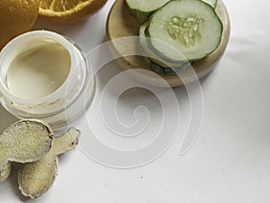 Skin care natural remedies with organic products