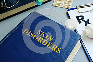 Skin disorders and prescription form.