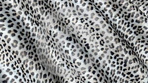 Skin of a leopard in motion.