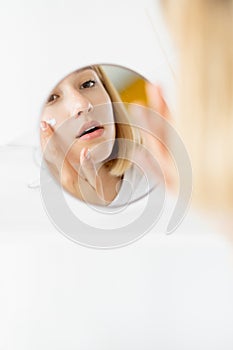 skin moisturizing anti-aging procedure woman face