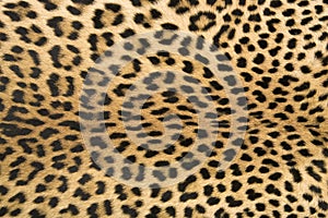 Skin's texture of leopard photo