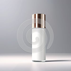 Skincare makeup product, generic packaging mockup product shot