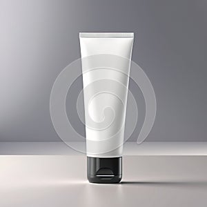 Skincare makeup product, generic packaging mockup product shot