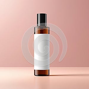 Skincare makeup product, generic packaging mockup product shot