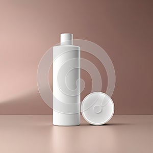 Skincare makeup product, generic packaging mockup product shot