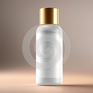 Skincare makeup product, generic packaging mockup product shot