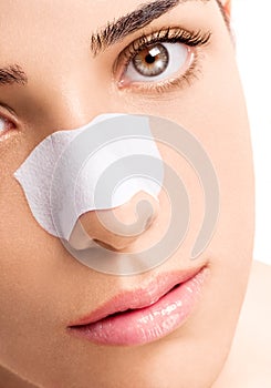 Skincare Strip on Nose