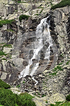 Skip waterfall, Slovakia, Europe