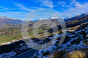 Skipper Road Lookout, offering a stunning view of surrounding mountain range