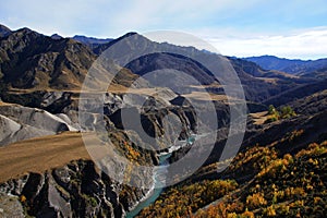 Skippers Canyon Road , Queenstown, New Zealand