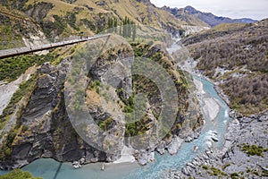 Skippers Canyon, South Island, New Zealand.