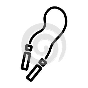 Skipping Rope Line Icon