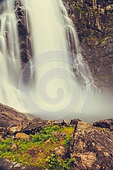 Skjervsfossen Waterfall - Norway