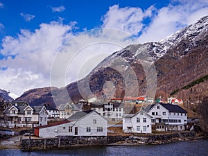 Skjolden Village in Norway