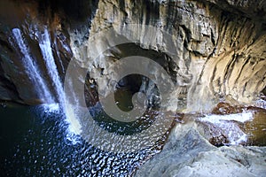 Jeskyně z slovinsko 
