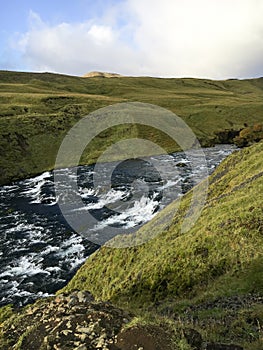 Skoga river in south Iceland