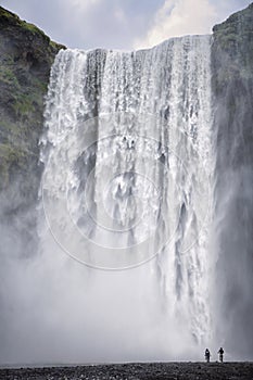 Skogafoss waterfall